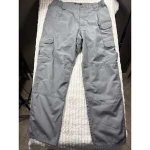 511 Tactical Stryke Pants Mens 36x32 Gray Cargo Active Duty Taclite Ripstop